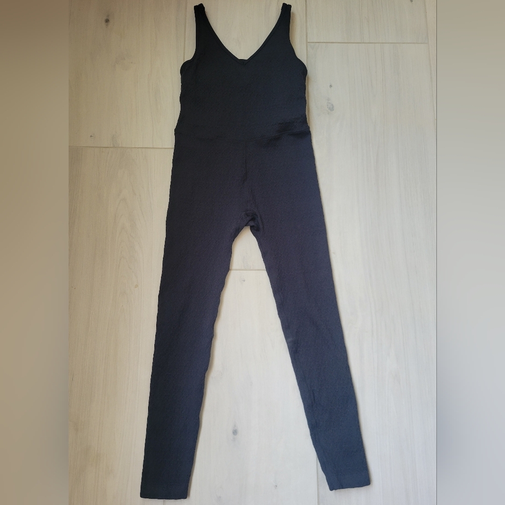 One Piece Jumpsuit Black Small Tight Fit